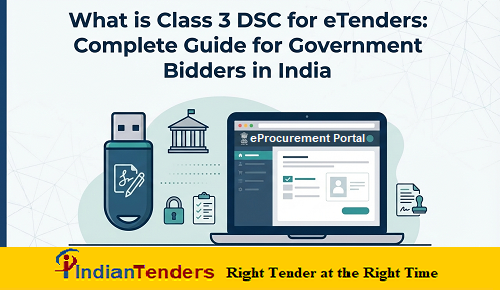 Class 3 DSC for eTenders: Complete Guide for Government Bidders in India