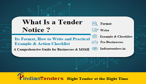 What Is a Tender Notice? | Formatting and Writing with Practical Example